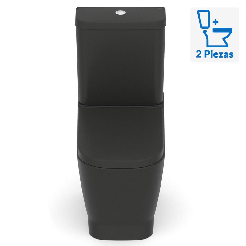 ROCA - Sanitario Two piece a Piso 30,5 cm 6 Litros Cassandra Onix