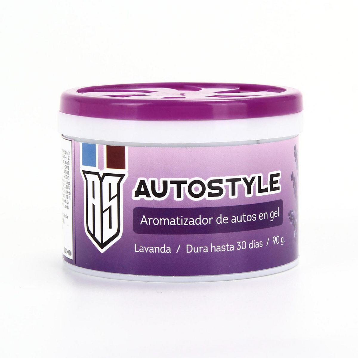 AUTOSTYLE - Aromatizante Auto Autostyle Lavanda Larga Duración 90g