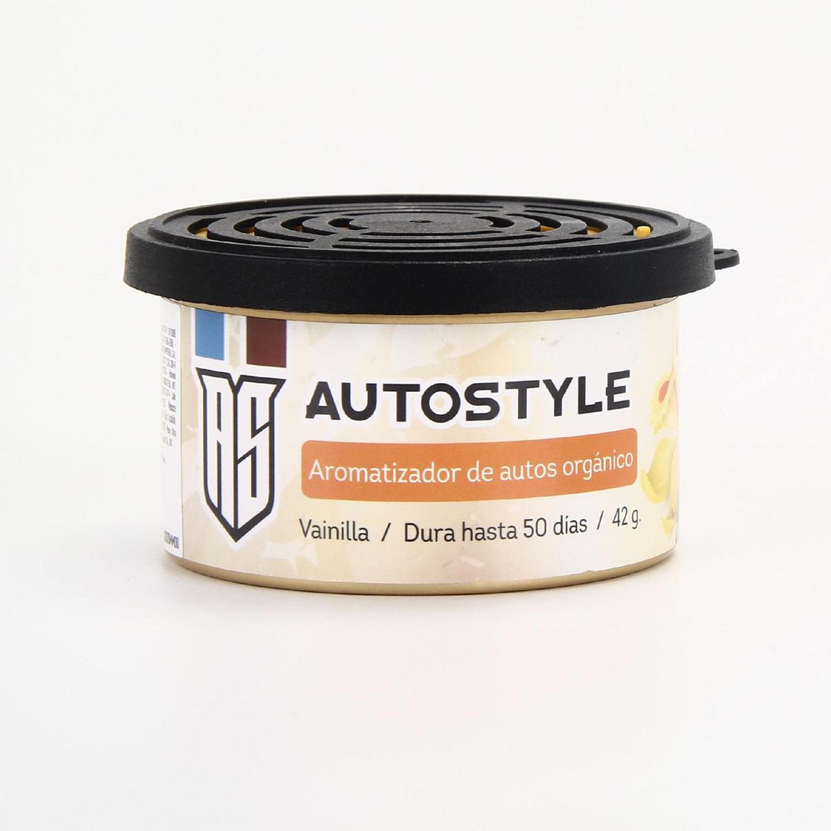 AUTOSTYLE - Aromatizante Auto Autostyle Vainilla Larga Duración 42 Gr