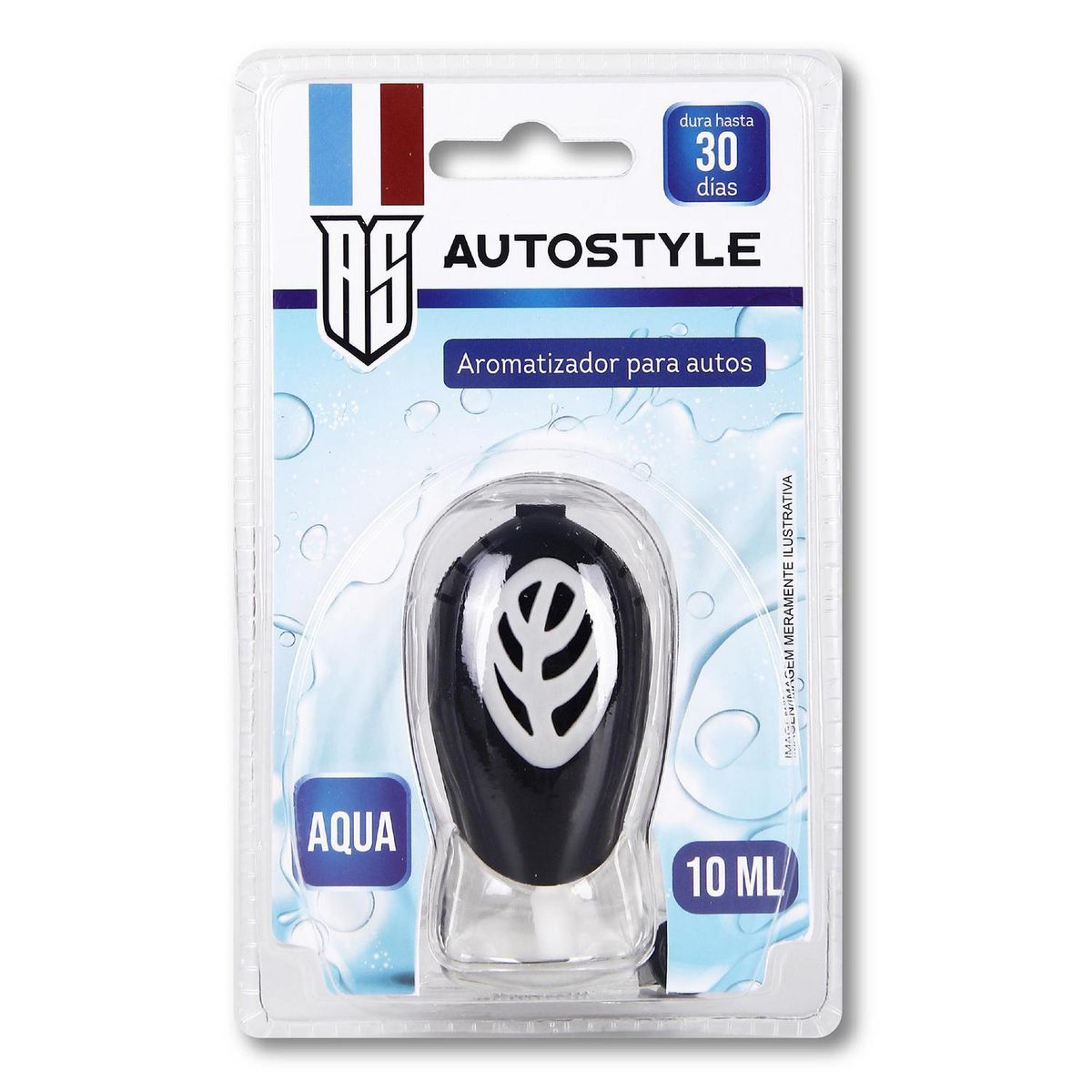 AUTOSTYLE - Aromatizante Auto Autostyle Aqua 10 ml Frescura Duradera
