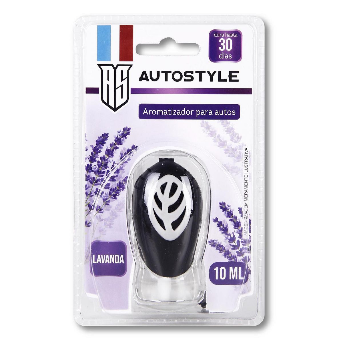 AUTOSTYLE - Aromatizante Auto Autostyle Lavanda 10 ml Frescura Duradera