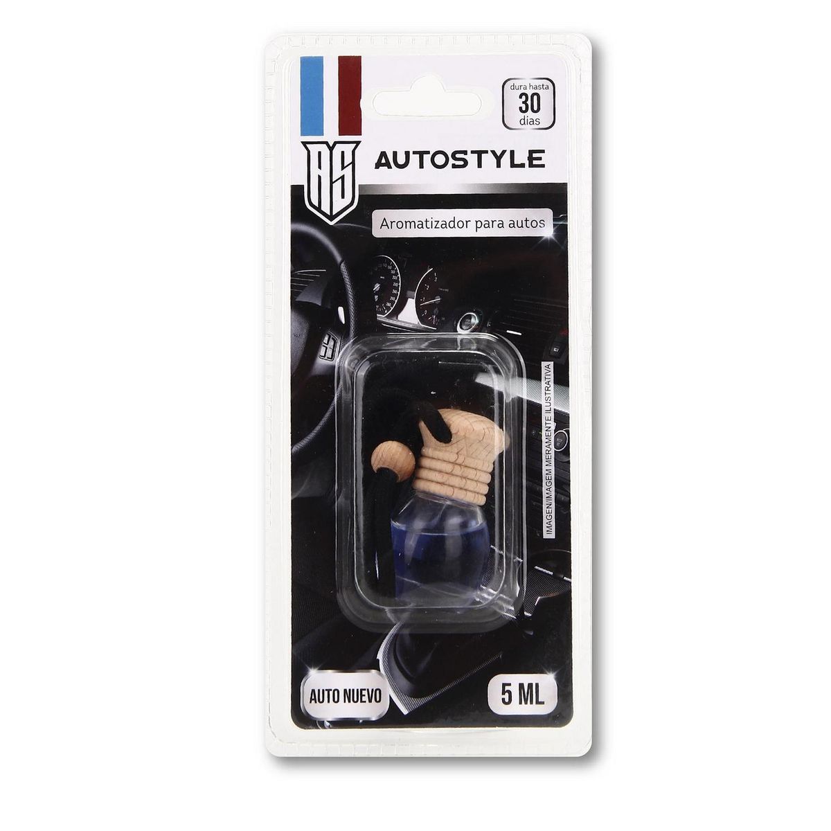 AUTOSTYLE - Aromatizante Auto Autostyle New Car Larga Duración 30 Días