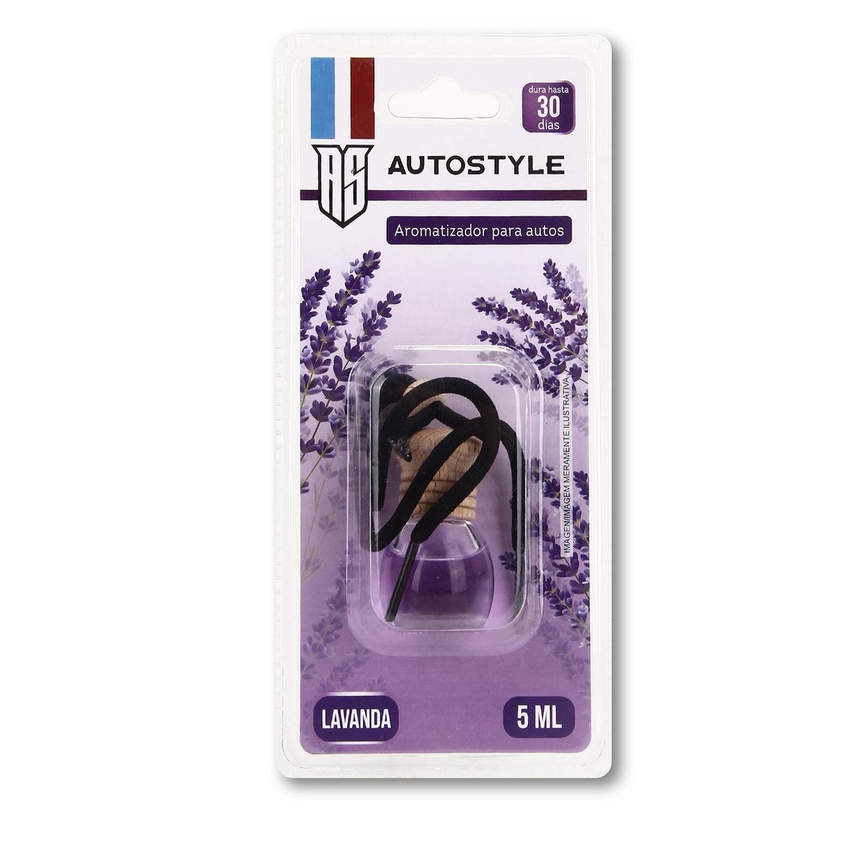 AUTOSTYLE - Aromatizante Auto Autostyle Lavanda Larga Duración