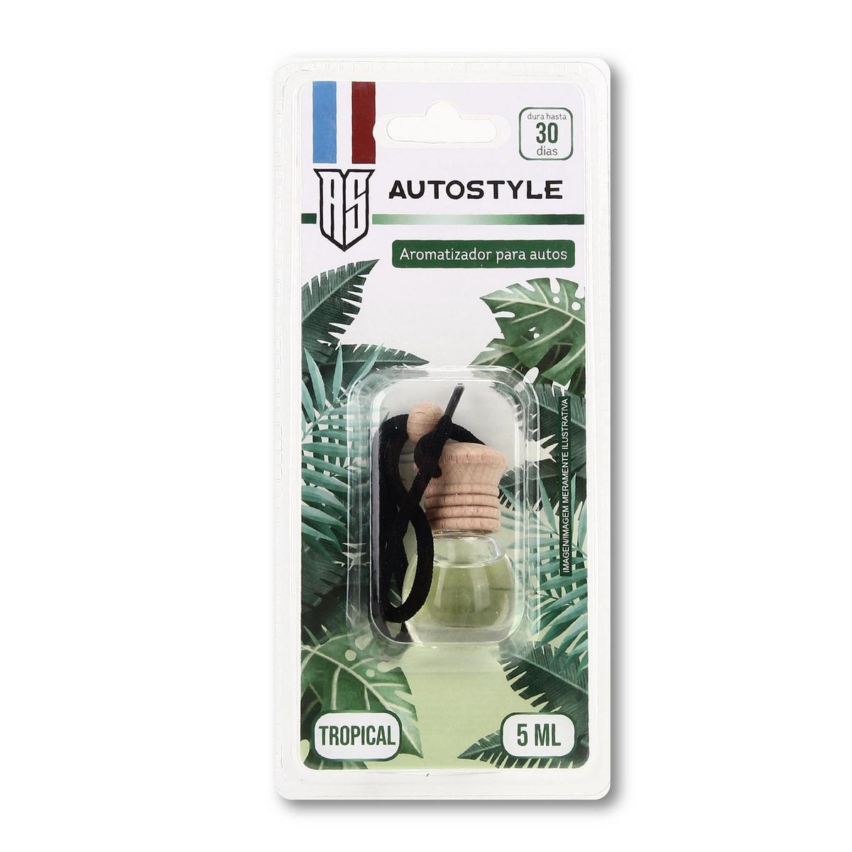 AUTOSTYLE - Aromatizante Auto Autostyle Tropical Larga Duración 30 Días