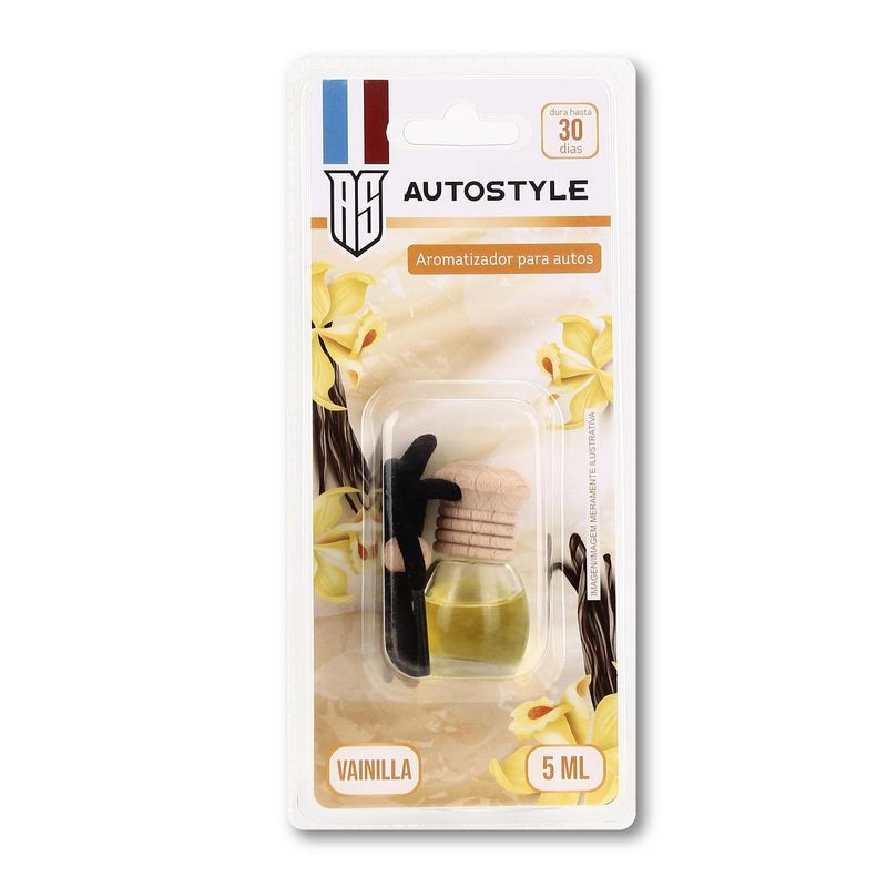 AUTOSTYLE - Aromatizante para auto vainilla