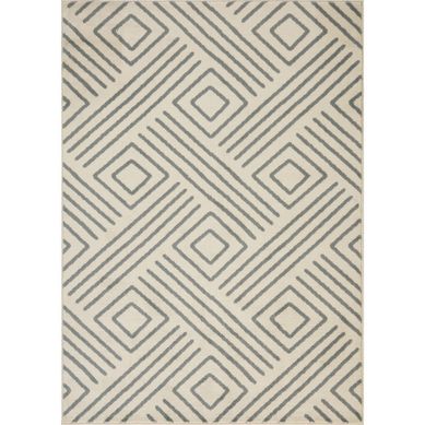 Alfombra ferrara rombo 133x190 cm beige