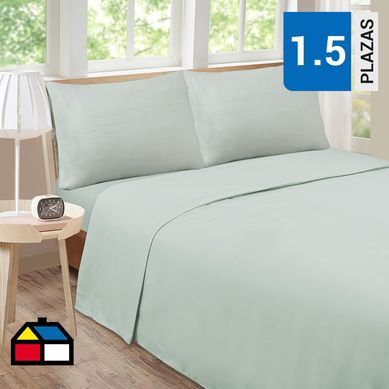 Sbana microfibra Eco taupe 1,5 plazas