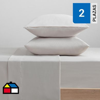 Sbana microfibra Eco taupe 2 plazas