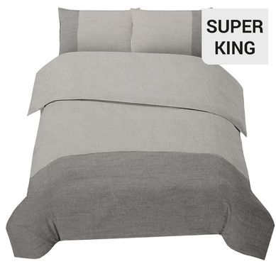 Funda plumn loneta beige sper king