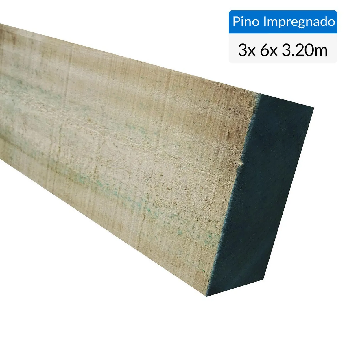 GENERICO - Pino impregnado cobre micronizado 3 x 6 x 3,2 m