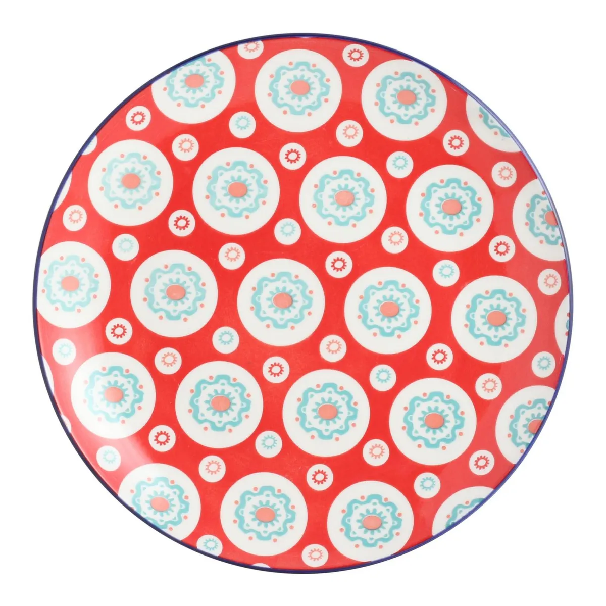 JUST HOME COLLECTION - Plato 24 cm diseño puntos