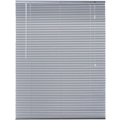 Persiana aluminio 100x165 cm plateada