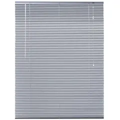 JUST HOME COLLECTION - Persiana aluminio plateada