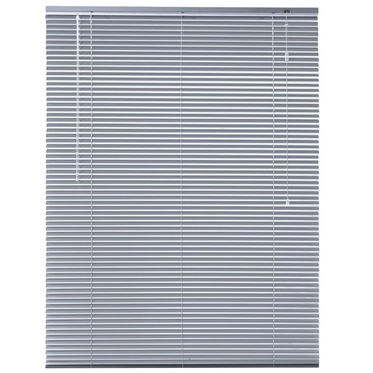 JUST HOME COLLECTION - Persiana aluminio plateada