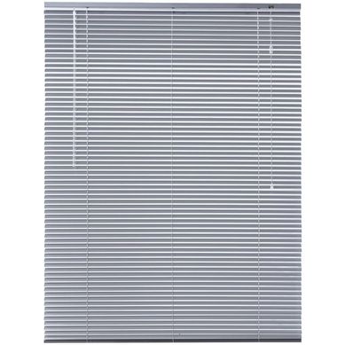 Persiana aluminio 160x165 cm plateada