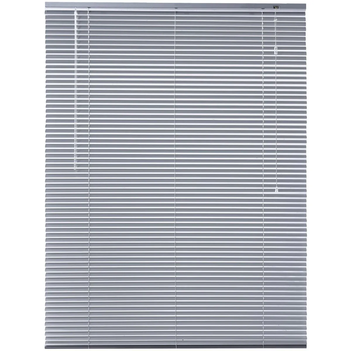 JUST HOME COLLECTION - Persiana aluminio plateada