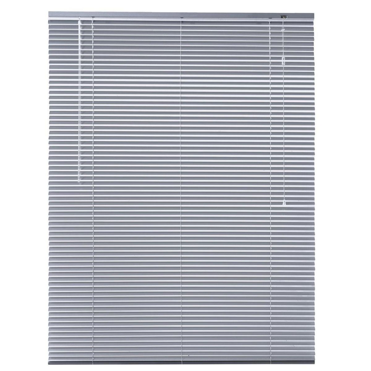 JUST HOME COLLECTION - Persiana aluminio plateada