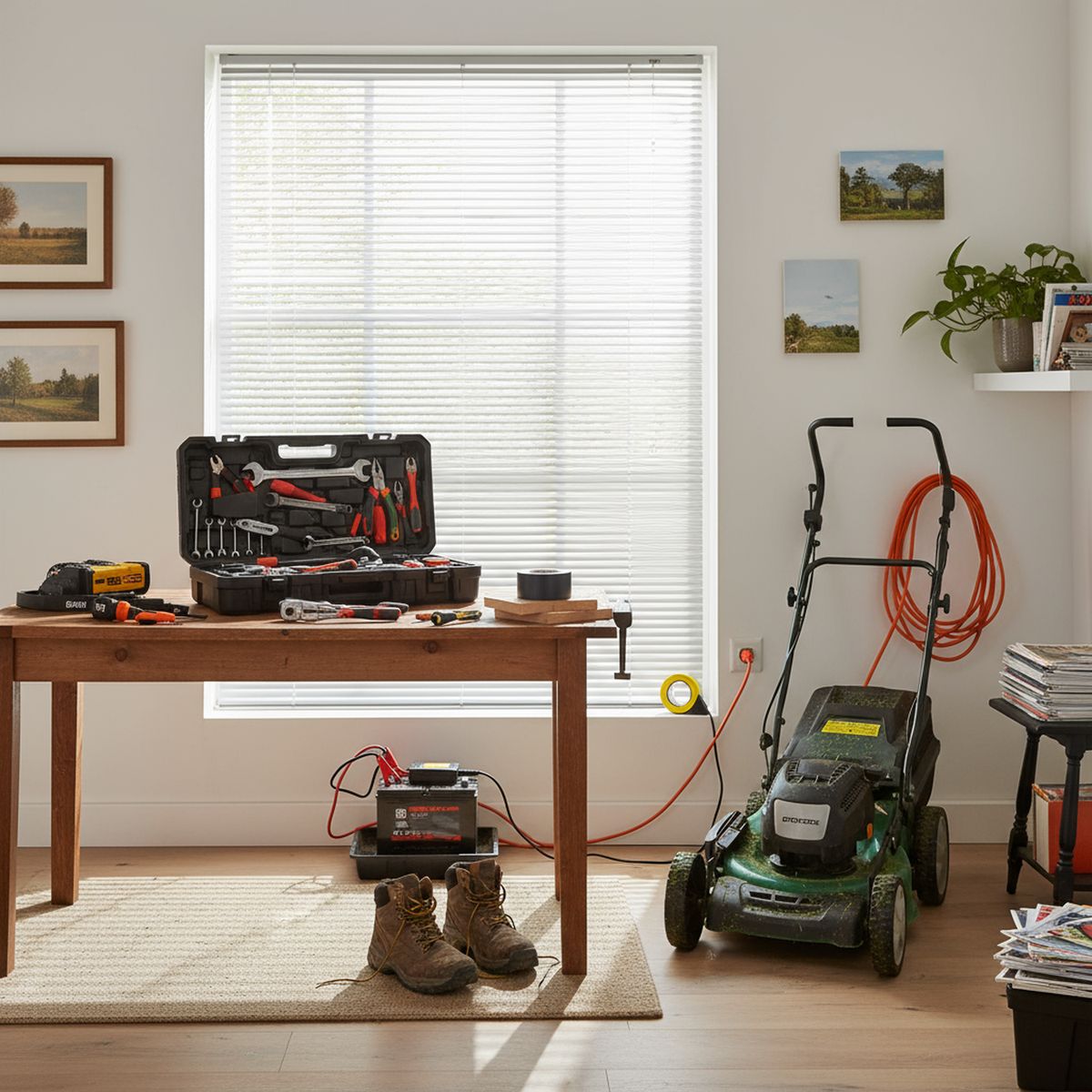 JUST HOME COLLECTION - Persiana aluminio plateada