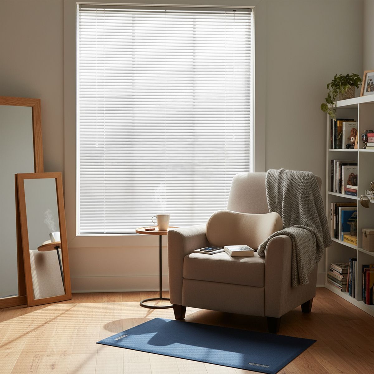 JUST HOME COLLECTION - Persiana aluminio blanca