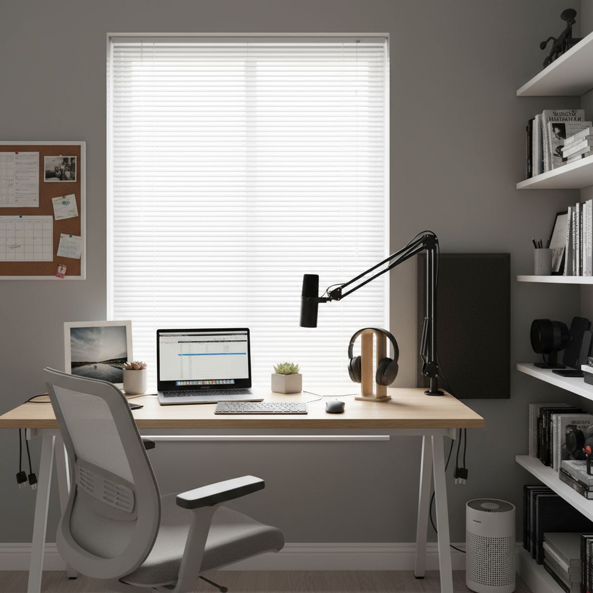 JUST HOME COLLECTION - Persiana aluminio blanca