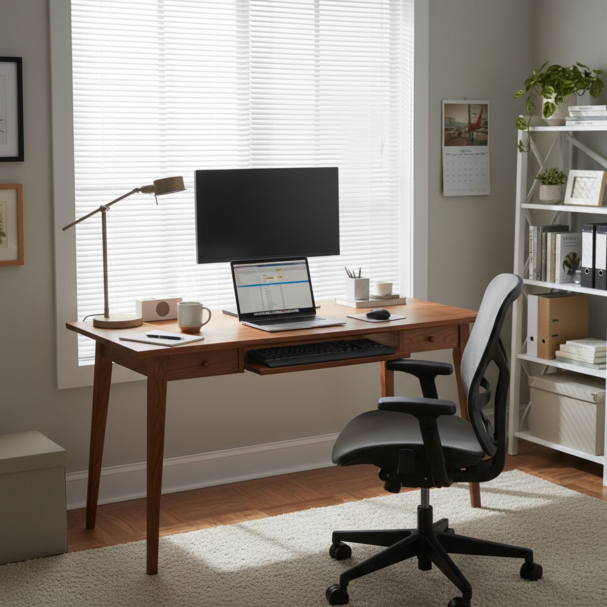 JUST HOME COLLECTION - Persiana aluminio blanca