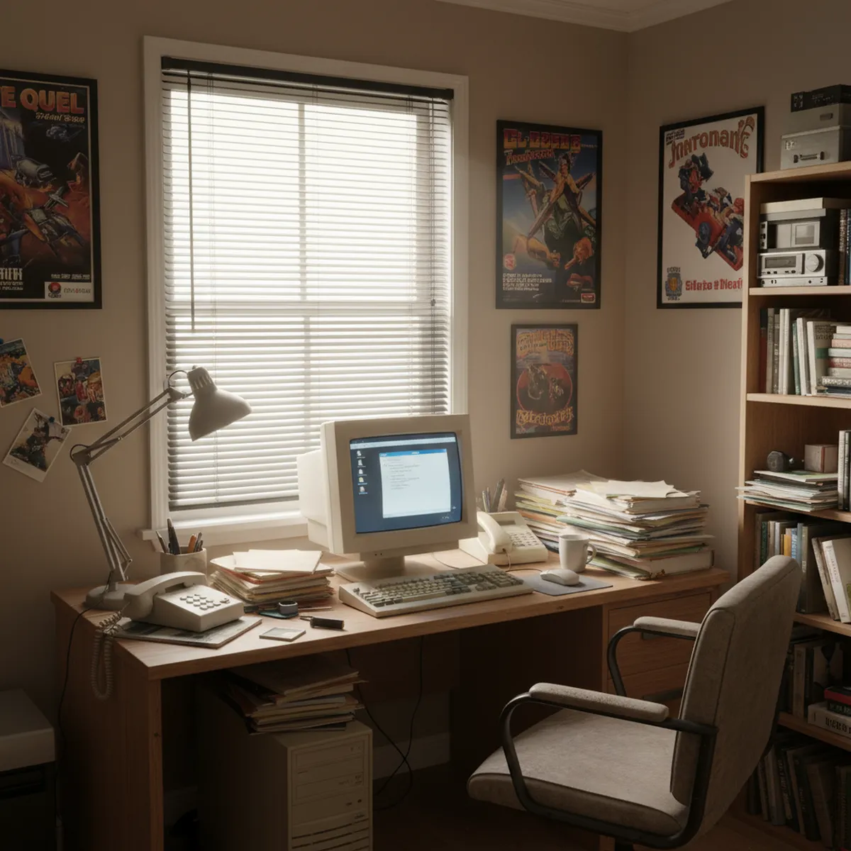 JUST HOME COLLECTION - Persiana PVC negra