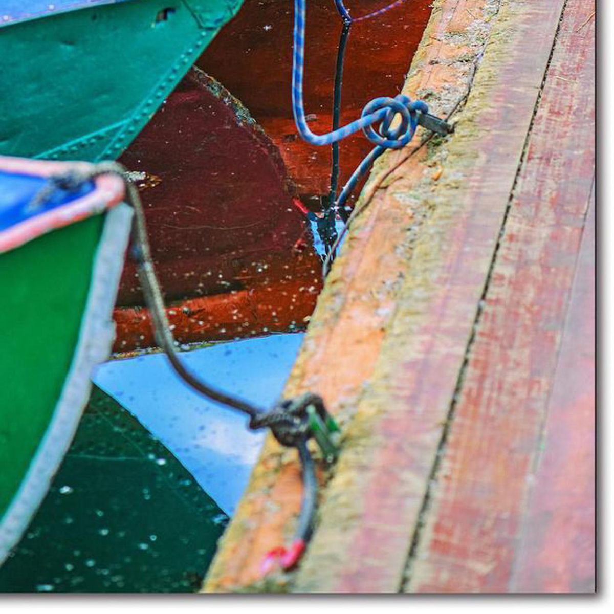 HOMY - Cuadro Decorativo Playa 2 50x70 cm