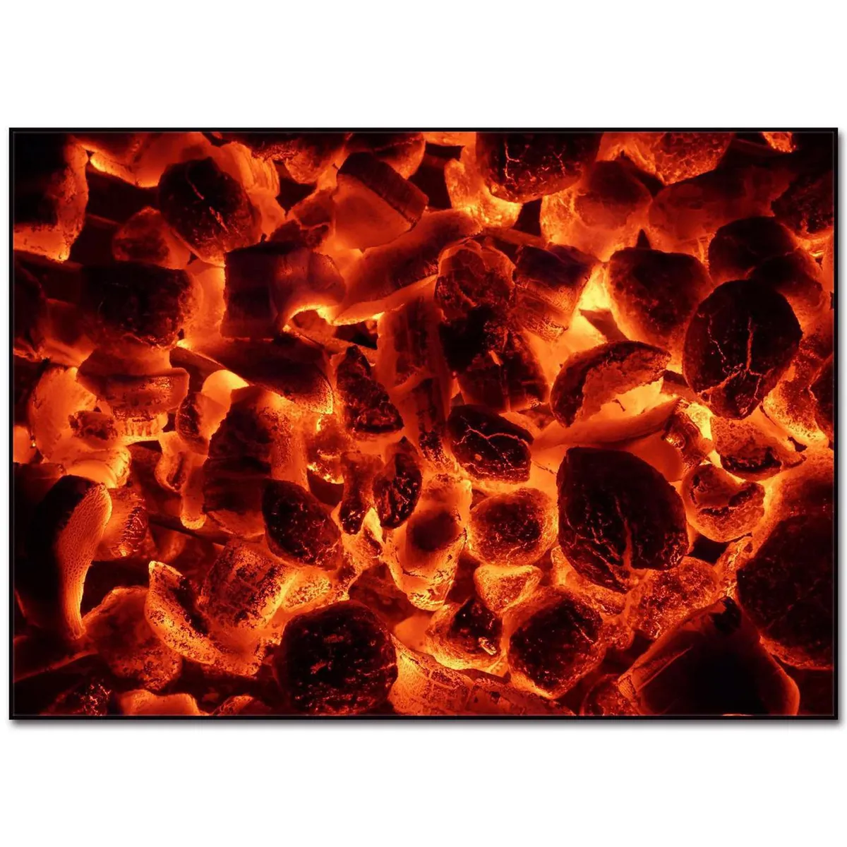 HOMY - Cuadro acrílico parrilla 2 50x70 cm