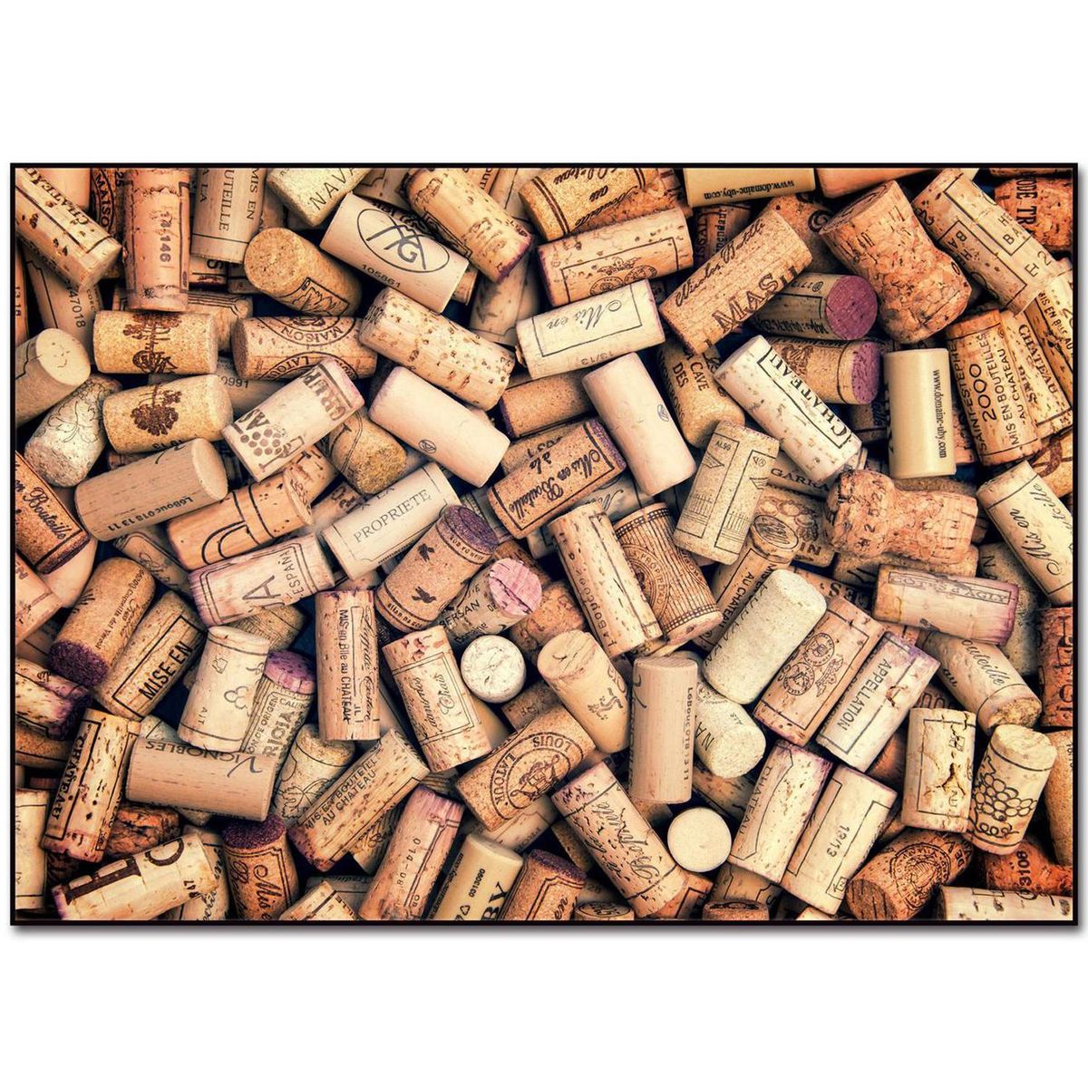 HOMY - Cuadro acrílico corcho 50x70 cm