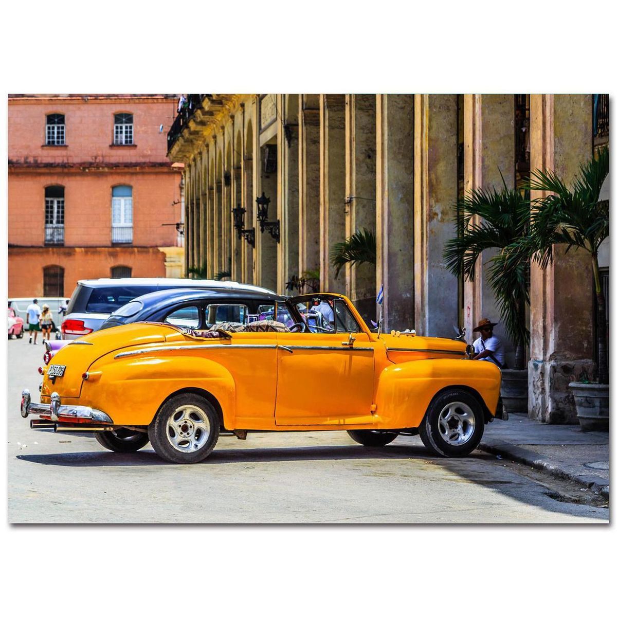 HOMY - Cuadro Decorativo Cuba 1 70x50 cm