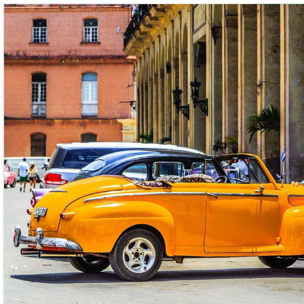 HOMY - Cuadro Decorativo Cuba 1 70x50 cm