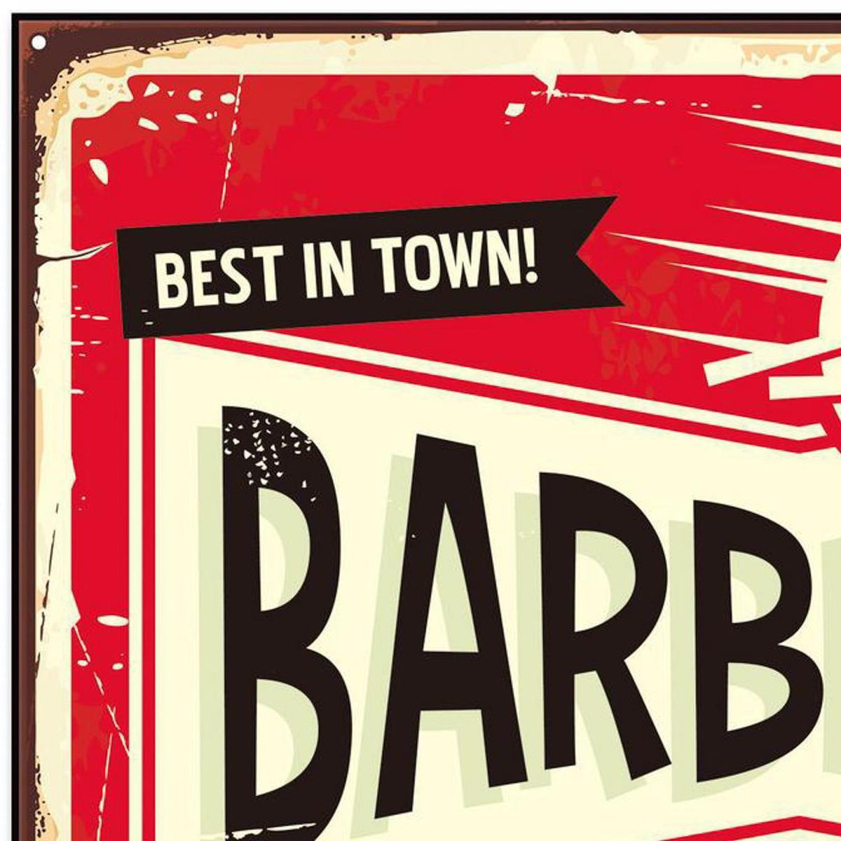 HOMY - Cuadro acrílico barbecue 50x70 cm