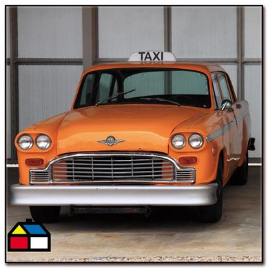 Cuadro acrlico cars 8 50x50 cm