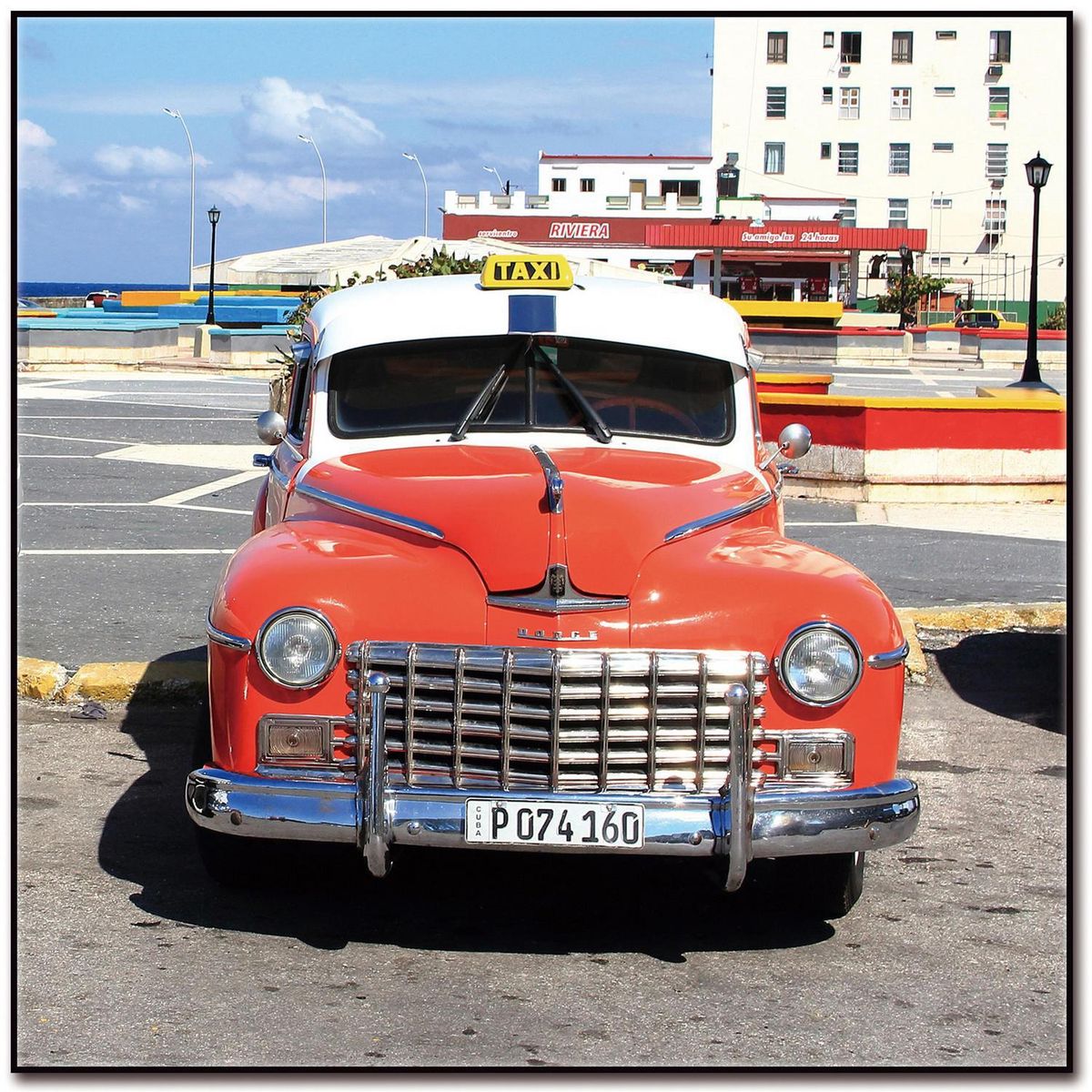 HOMY - Cuadro acrílico cars 2 50x50 cm