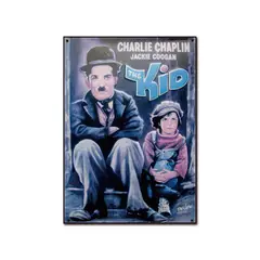 HOMY - Cuadro acrílico Charlie Chaplin 1 50x70 cm