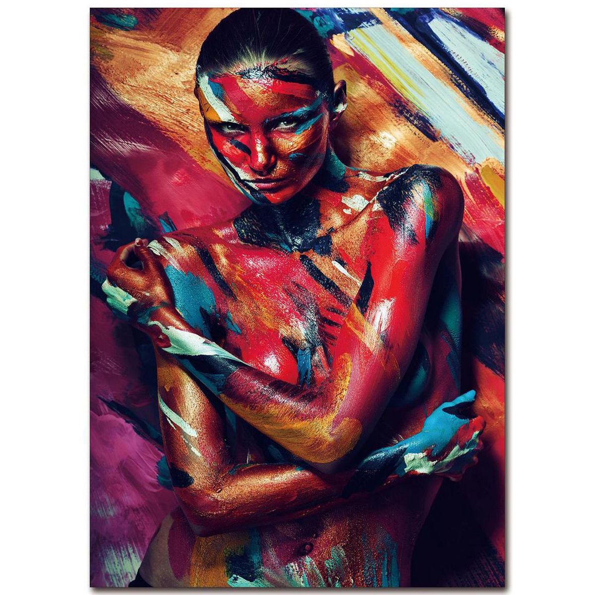 HOMY - Cuadro Decorativo Colro 3 50x70 cm