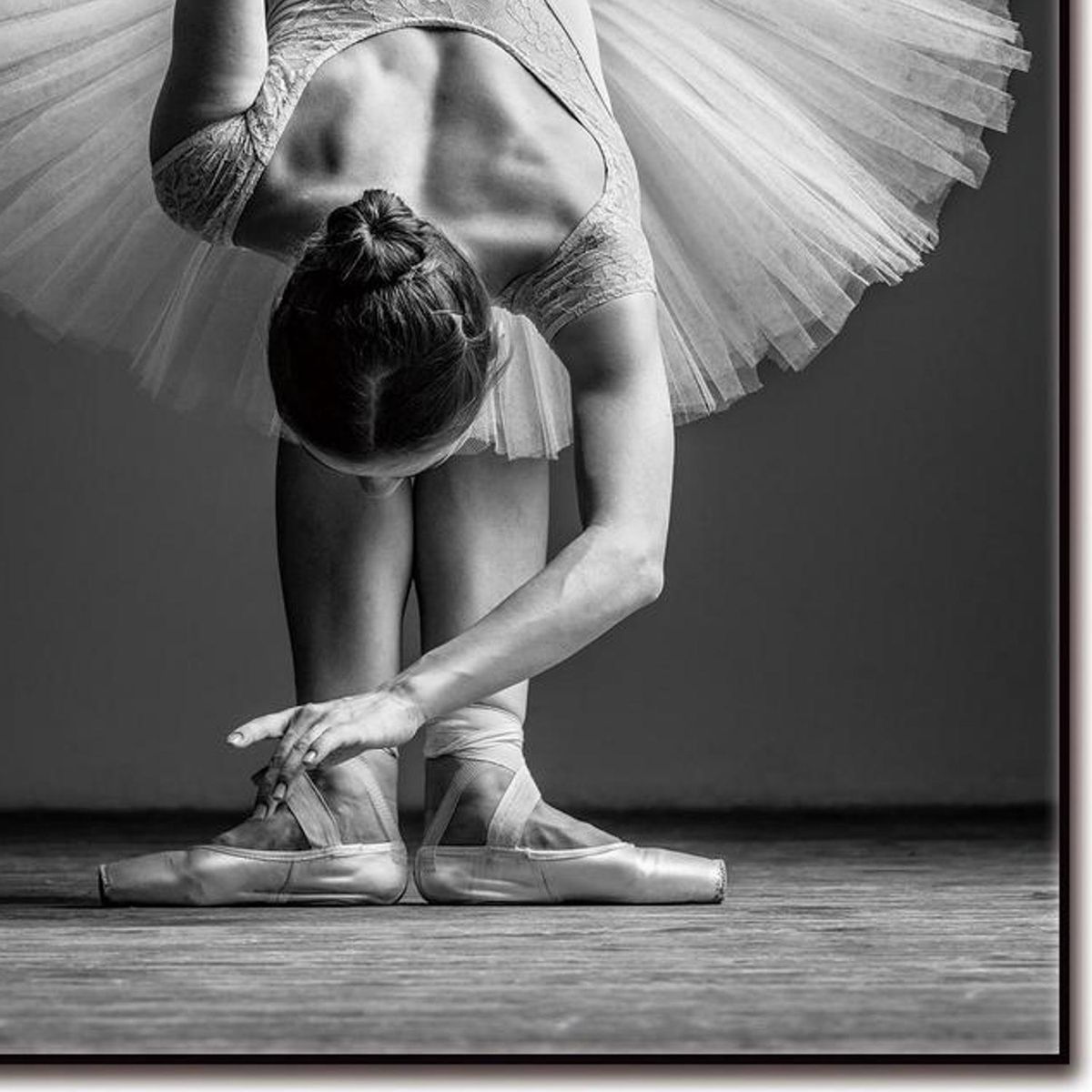 HOMY - Cuadro acrílico ballet 50x70 cm