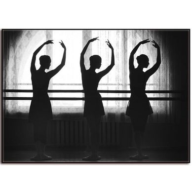 Cuadro acrlico ballet 2 50x70 cm