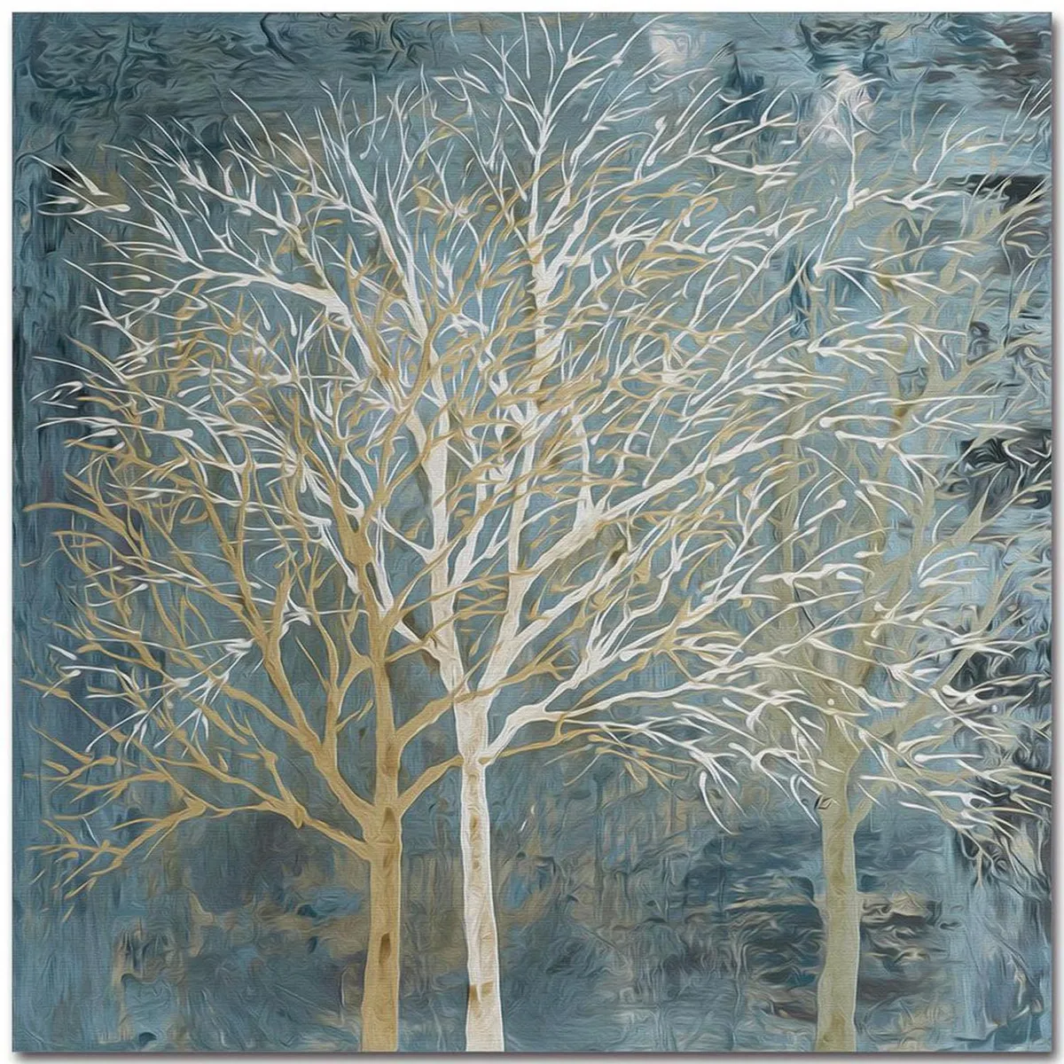 HOMY - Cuadro Decorativo Tree 70x70 cm