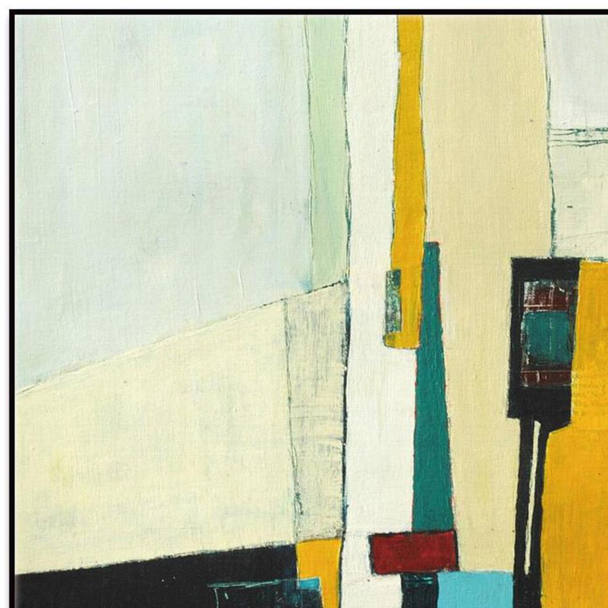 HOMY - Cuadro acrílico abstracto 1 50x50 cm