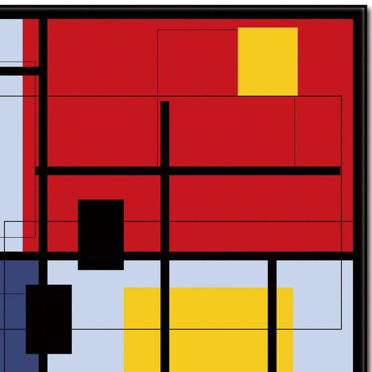 HOMY - Cuadro acrílico geo 2 40x40 cm