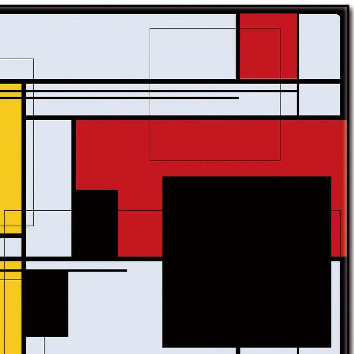 HOMY - Cuadro acrílico geo 3 40x40 cm