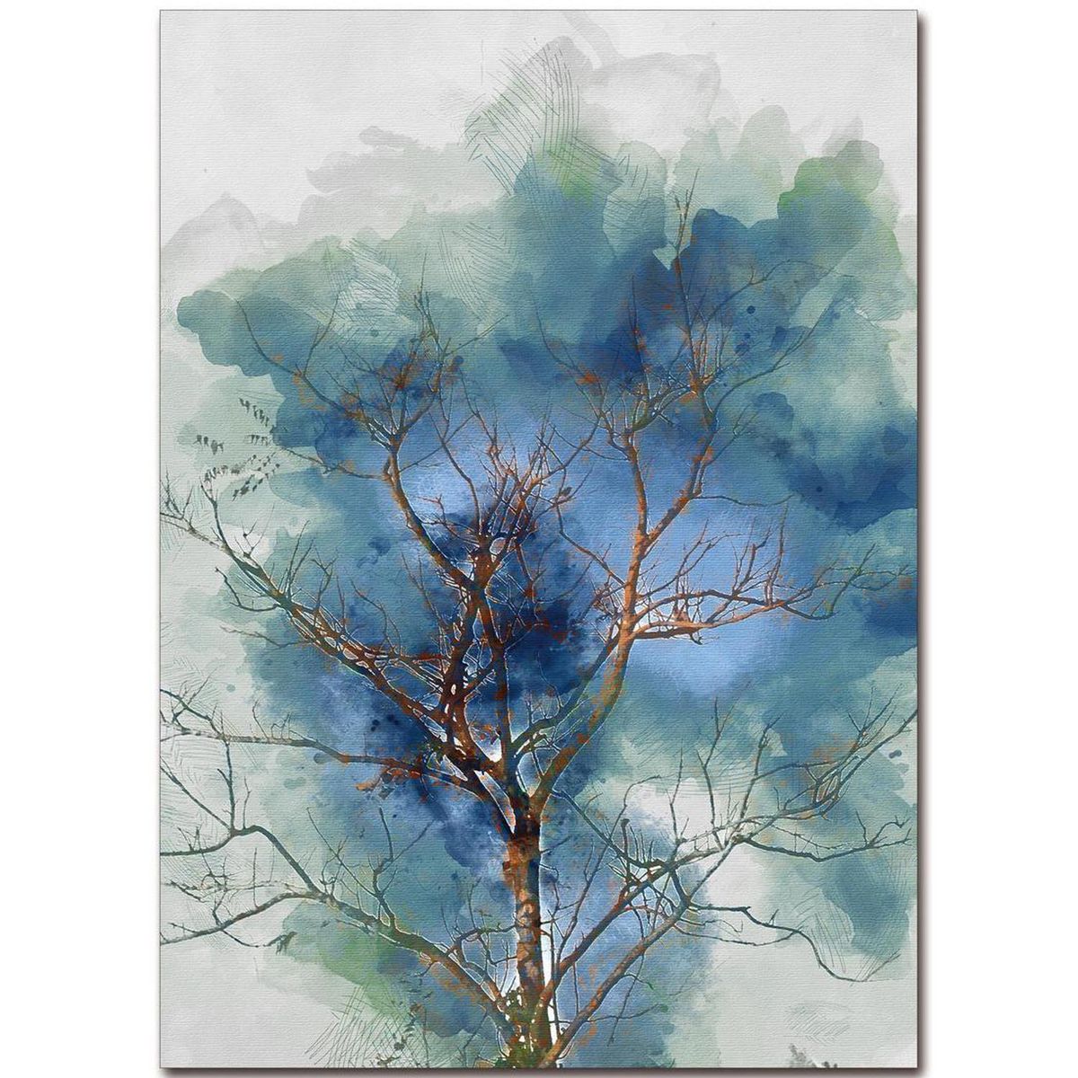 HOMY - Cuadro Decorativo Color 11 50x70 cm