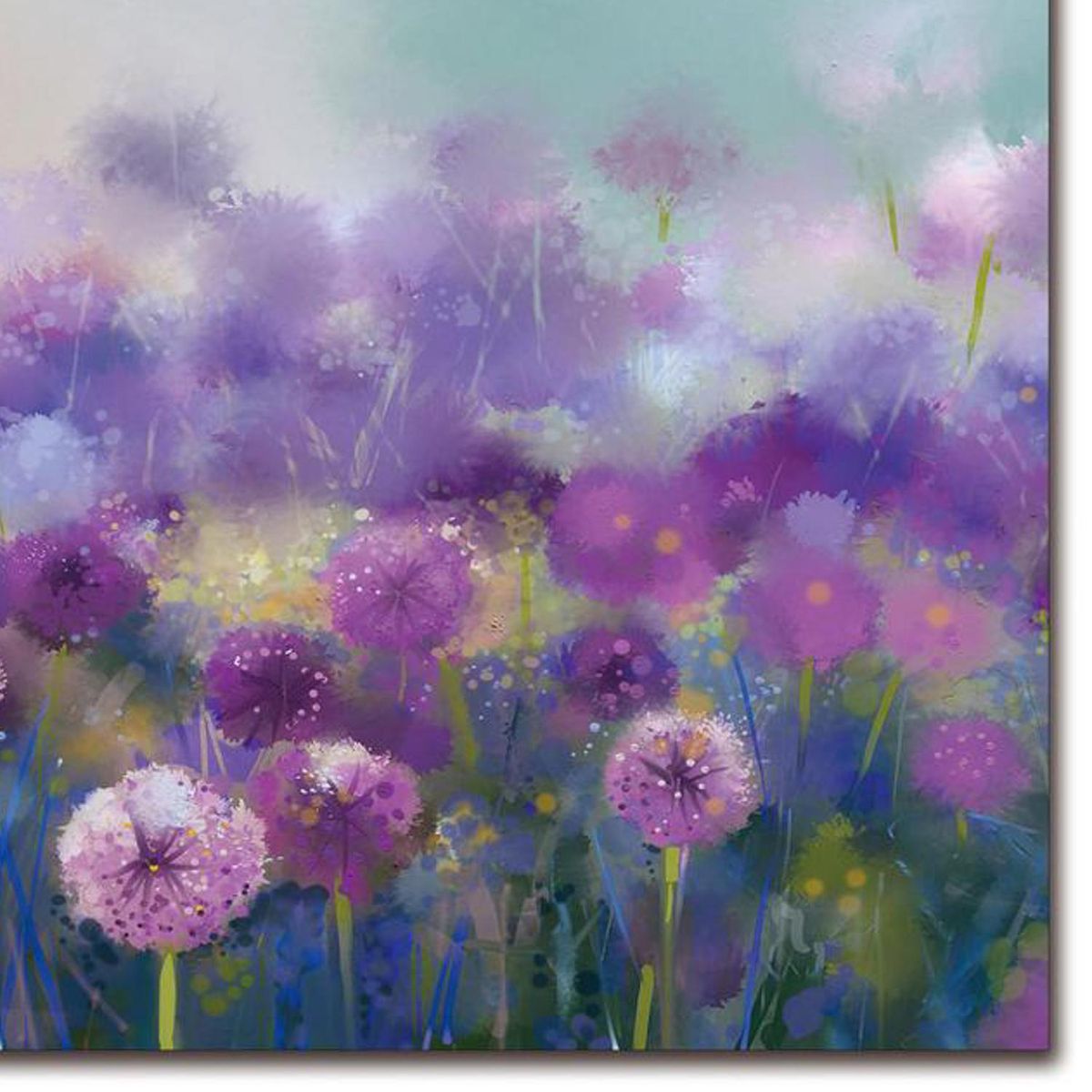 HOMY - Cuadro Decorativo Flores 3 50x70 cm