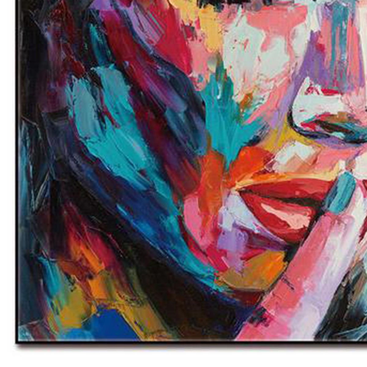 HOMY - Set de 3 cuadros acrílico 2 40x40 cm