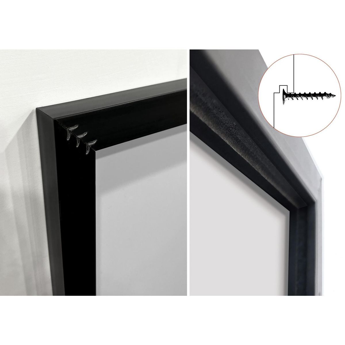 HOMY - Cuadro acrílico woman 3 40x40 cm