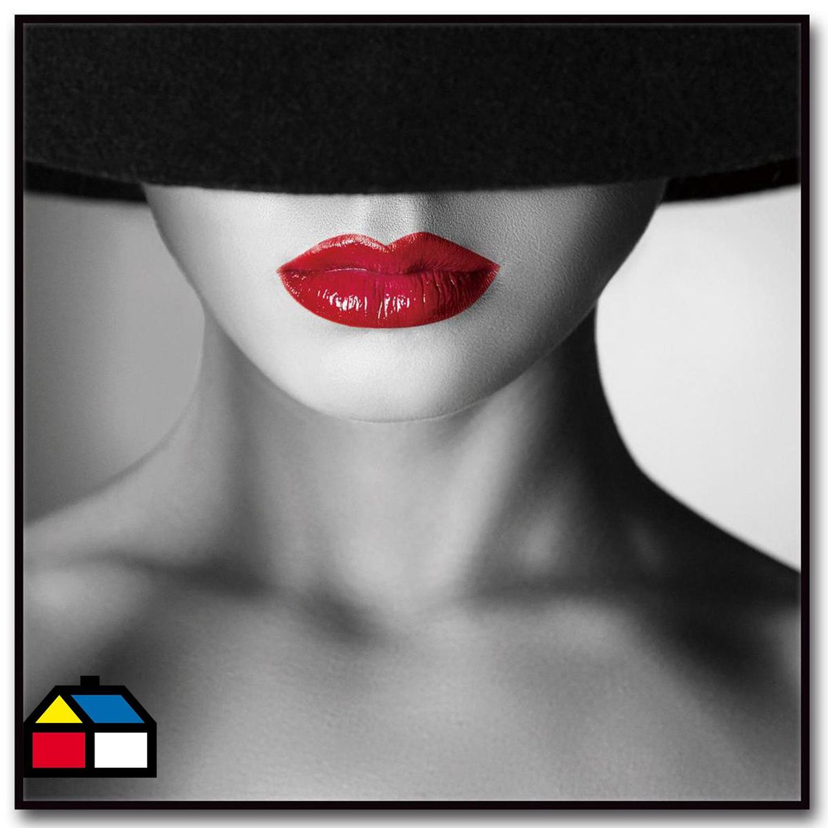 HOMY - Cuadro acrílico musa 2 50x50 cm