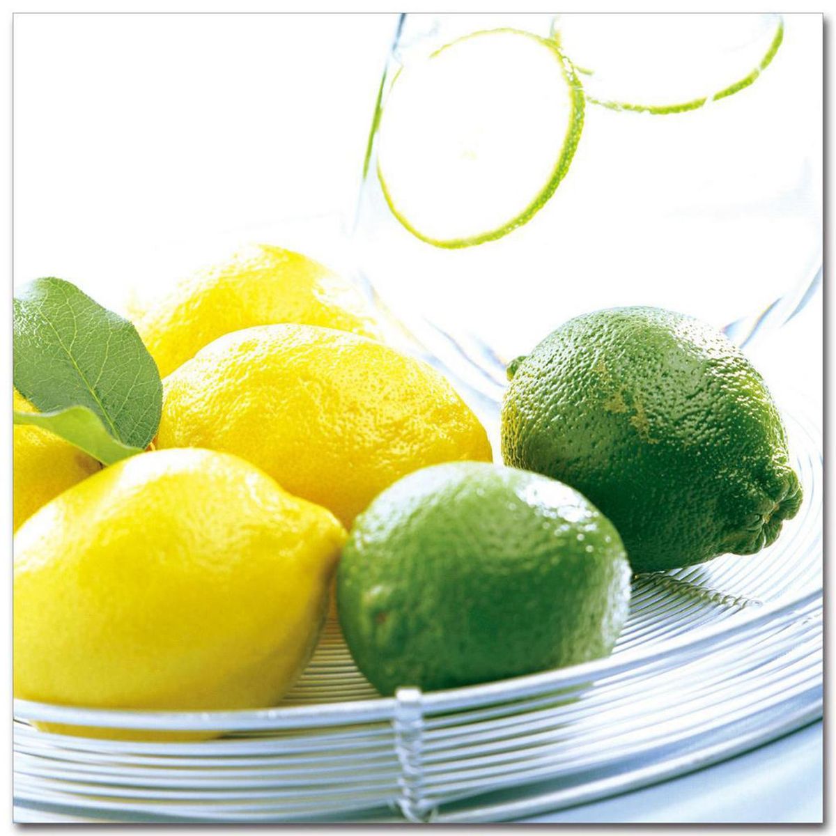 HOMY - Cuadro Decorativo Fruta 1 40x40 cm