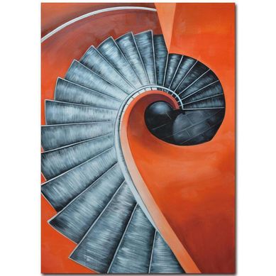 Canvas acrlico espiral 50x70 cm