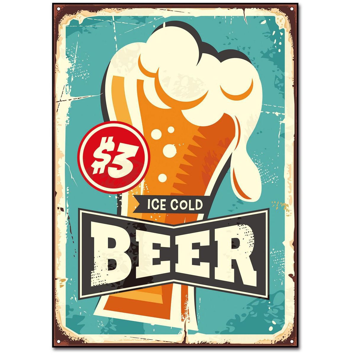 HOMY - Cuadro acrílico birparty 50x70 cm